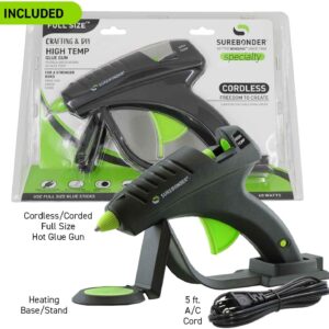 Surebonder Cordless Hot Glue Gun, High Temperature - Image 2