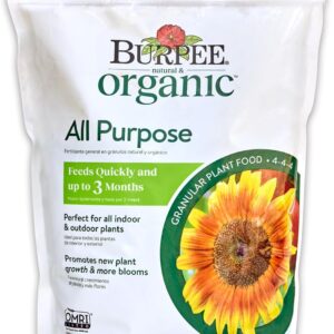 Burpee Natural Purpose Granular 4-Lb Organic Food